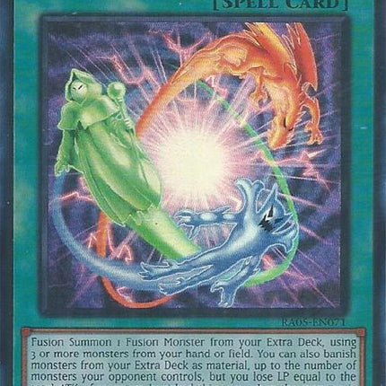 Heavy Polymerization (Ultra Rare) [RA05-EN071] Ultra Rare