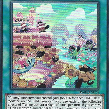 YummyusmentAcroquey [RA05-EN073] Super Rare