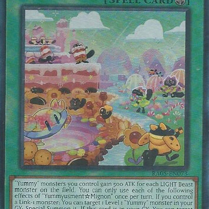 YummyusmentAcroquey (Ultimate Rare) [RA05-EN073] Ultimate Rare