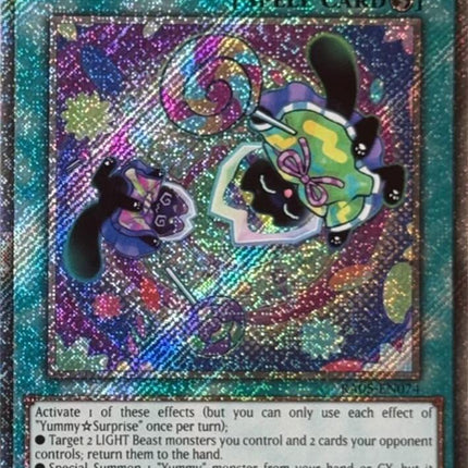 YummySurprise (Platinum Secret Rare) [RA05-EN074] Platinum Secret Rare