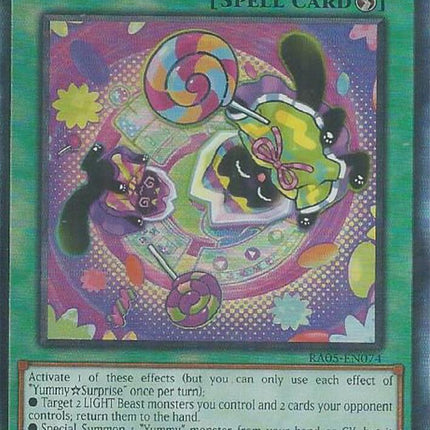 YummySurprise (Ultimate Rare) [RA05-EN074] Ultimate Rare