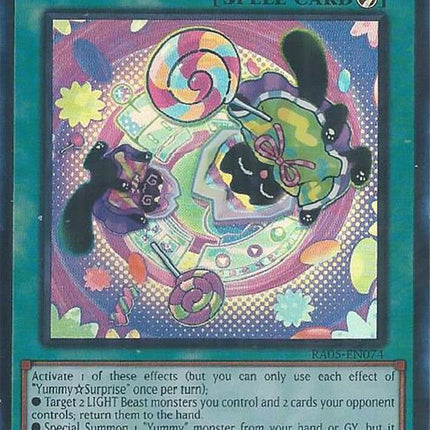 YummySurprise (Ultra Rare) [RA05-EN074] Ultra Rare