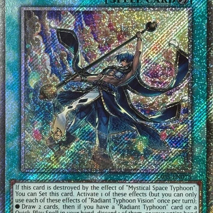 Radiant Typhoon Vision (Platinum Secret Rare) [RA05-EN075] Platinum Secret Rare