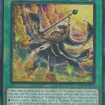 Radiant Typhoon Vision (Ultimate Rare) [RA05-EN075] Ultimate Rare