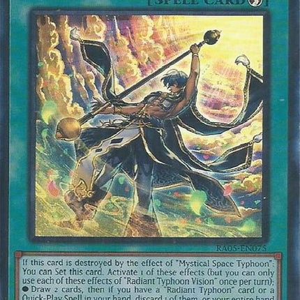 Radiant Typhoon Vision (Ultra Rare) [RA05-EN075] Ultra Rare