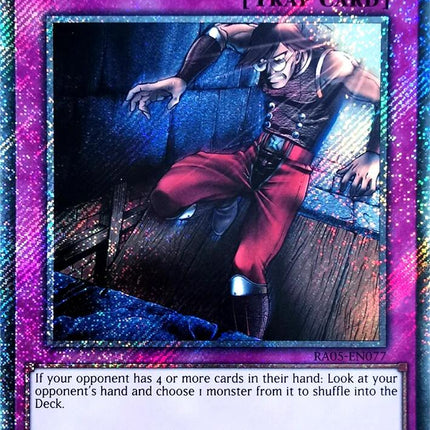 Trap Dustshoot (Platinum Secret Rare) [RA05-EN077] Platinum Secret Rare