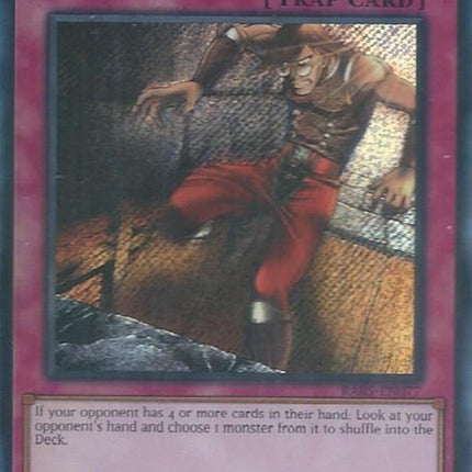 Trap Dustshoot (Secret Rare) [RA05-EN077] Secret Rare