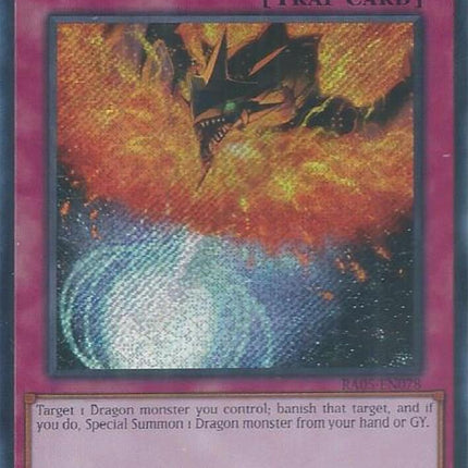 Dragon's Rebirth (Secret Rare) [RA05-EN078] Secret Rare