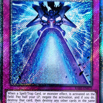 Iron Thunder (Platinum Secret Rare) [RA05-EN079] Platinum Secret Rare
