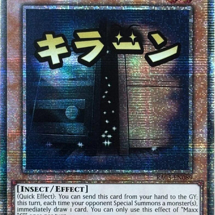 Maxx "C" (Starlight Rare) [RA05-EN089] Starlight Rare