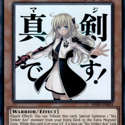 Sky Striker Ace - Raye [RA05-EN093] Ultra Rare