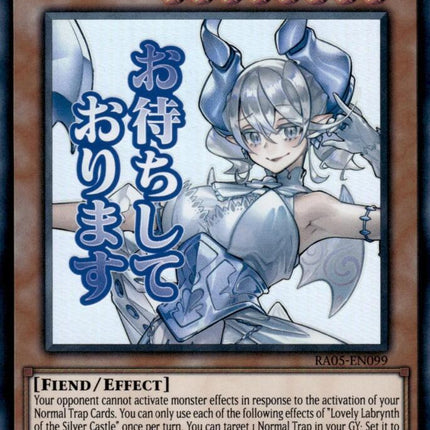 Lovely Labrynth of the Silver Castle [RA05-EN099] Ultra Rare