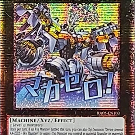 Divine Arsenal AA-ZEUS - Sky Thunder (Starlight Rare) [RA05-EN103] Starlight Rare