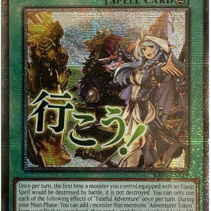 Fateful Adventure (Starlight Rare) [RA05-EN119] Starlight Rare