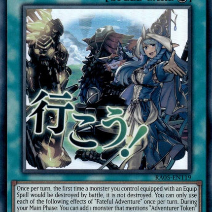 Fateful Adventure [RA05-EN119] Ultra Rare