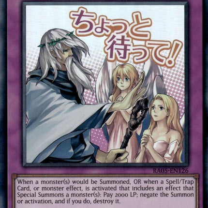 Solemn Warning [RA05-EN126] Ultra Rare