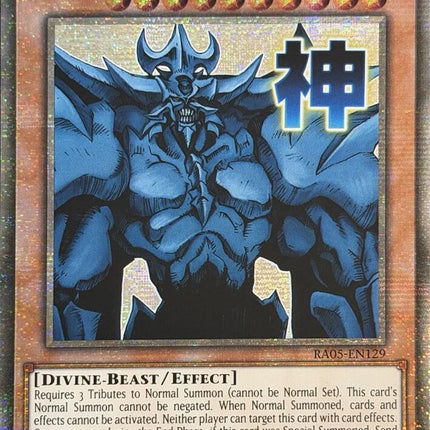 Obelisk the Tormentor (Starlight Rare) [RA05-EN129] Starlight Rare