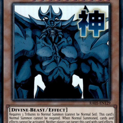 Obelisk the Tormentor [RA05-EN129] Ultra Rare