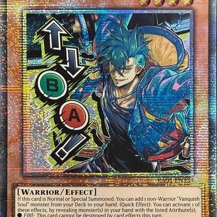 Vanquish Soul Razen (Starlight Rare) (Stamp) [RA05-EN134] Starlight Rare