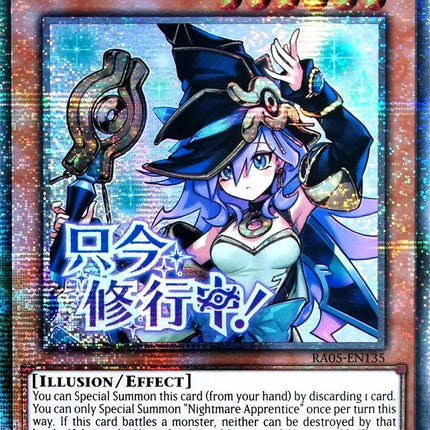 Nightmare Apprentice (Starlight Rare) [RA05-EN135] Starlight Rare