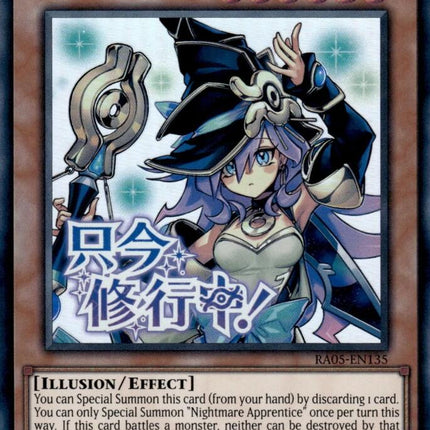 Nightmare Apprentice [RA05-EN135] Ultra Rare