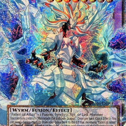 Mirrorjade the Iceblade Dragon (Starlight Rare) [RA05-EN148] Starlight Rare