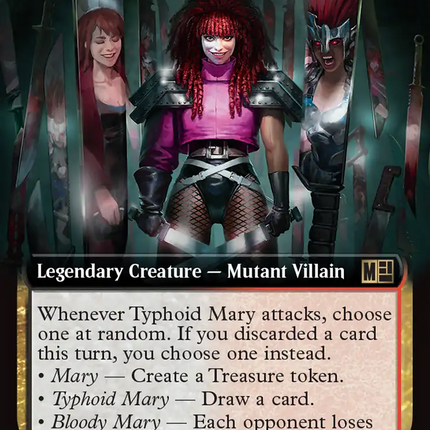 Typhoid Mary, Fractured (Extended Art) [Marvel Super Heroes Commander]