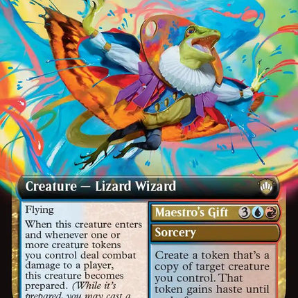 Inspired Skypainter (Extended Art) [Secrets of Strixhaven Commander]