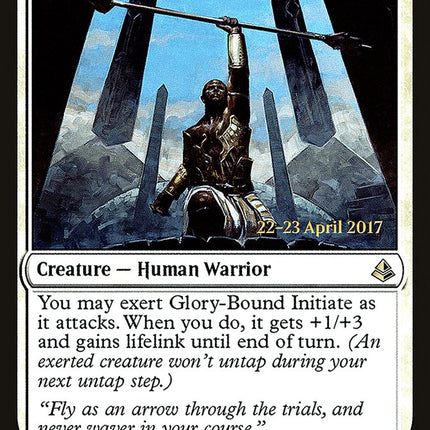 Glory-Bound Initiate [Amonkhet Prerelease Promos]