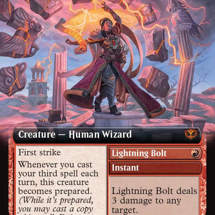 Emeritus of Conflict (Extended Art) [Secrets of Strixhaven]