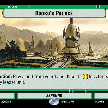 Dooku's Palace (10/84) (10/84) [Twin Suns]