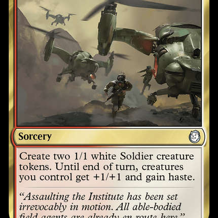 Heroic Reinforcements (Surge Foil) [Fallout]
