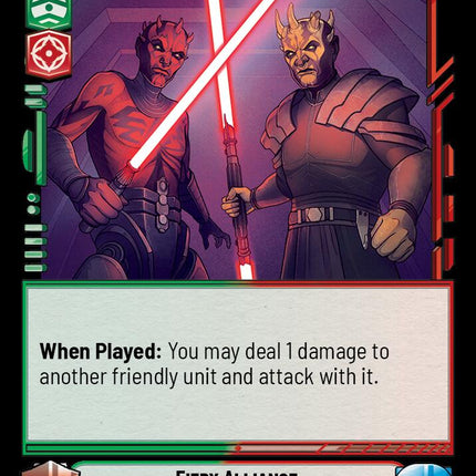 Fiery Alliance (25/84) (25/84) [Twin Suns]