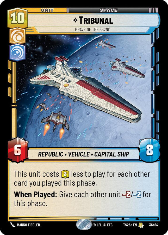 Tribunal - Grave of the 32nd (36/84) (36/84) [Twin Suns]