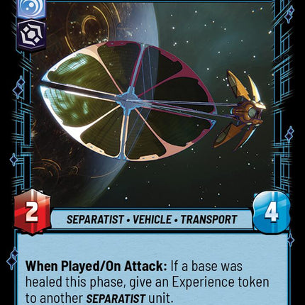 Dooku's Solar Sailer - Beautiful and Expensive (38/84) (38/84) [Twin Suns]