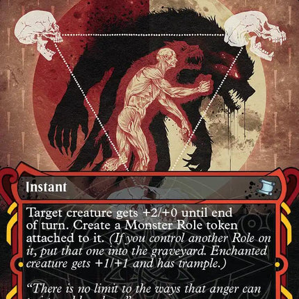 Monstrous Rage [Secrets of Strixhaven: Mystical Archive]