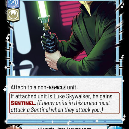 Luke's Jedi Lightsaber - Constructed by Hand (66/264) (66/264) [Ashes of the Empire]