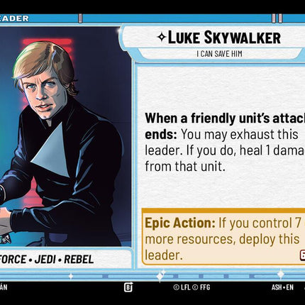 Luke Skywalker - I Can Save Him (5/264) (5/264) [Ashes of the Empire]