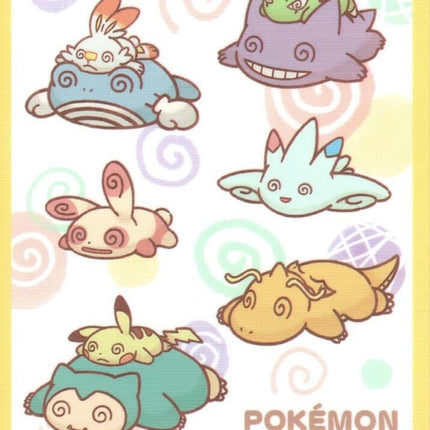 Card Sleeves - Chikara Tsukita Fainted (64 Pack) (Pokemon Center Japan Exclusive)
