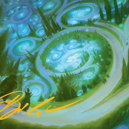Mathemagics Art Card (Gold-Stamped Signature) [Secrets of Strixhaven Art Series]
