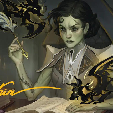 Eternal Student Art Card (Gold-Stamped Signature) [Secrets of Strixhaven Art Series]