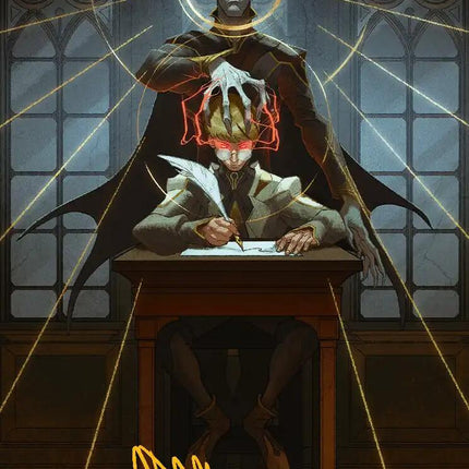 Vampiric Tutor Art Card (Gold-Stamped Signature) [Secrets of Strixhaven Art Series]