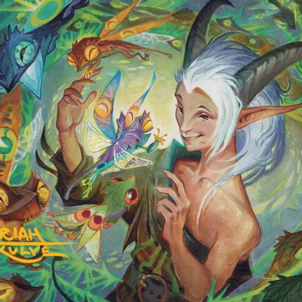 Lumaret's Favor Art Card (Gold-Stamped Signature) [Secrets of Strixhaven Art Series]