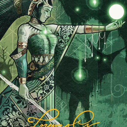 Shamanic Revelation Art Card (Gold-Stamped Signature) [Secrets of Strixhaven Art Series]