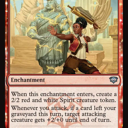 Feed the Swarm Art Card (Gold-Stamped Signature) [Secrets of Strixhaven Art Series]