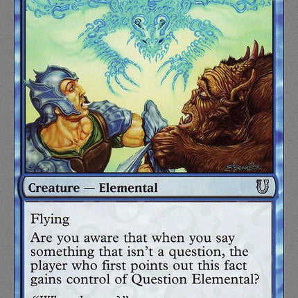 Question Elemental? [Unhinged]