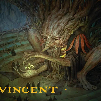 Old-Growth Educator Art Card (Gold-Stamped Signature) [Secrets of Strixhaven Art Series]