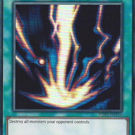 Raigeki [RA05-EN110] Super Rare