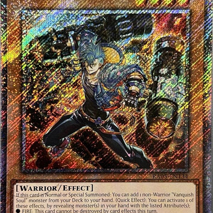 Vanquish Soul Razen (Platinum Secret Rare) [RA05-EN134] Platinum Secret Rare
