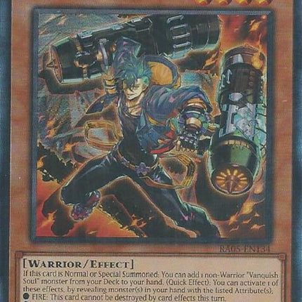 Vanquish Soul Razen (Ultimate Rare) [RA05-EN134] Ultimate Rare